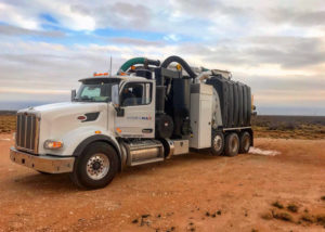 hydro vac truck